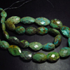 246 Ctw - Full Strand - Natural ARIZONA - Tourquise - Huge Size 13 - 23 mm Faceted Nuggest Gorgeous Sparkle Old Looking Nice Pattern